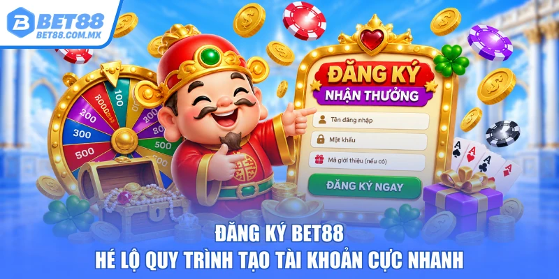 Đăng Ký BET88 – Hé Lộ Quy Trình Tạo Tài Khoản Cực Nhanh