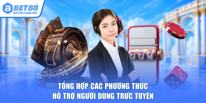 Tổng hợp các phương thức hỗ trợ người dùng trực tuyến